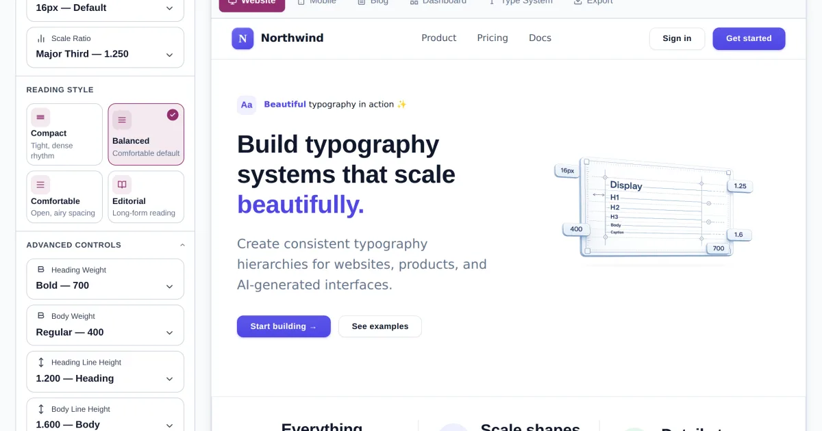 Modular Type Scales Explained: How to Size Text Without Guessing
