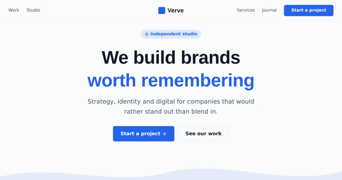 Agency Process &mdash; Agency process page template preview