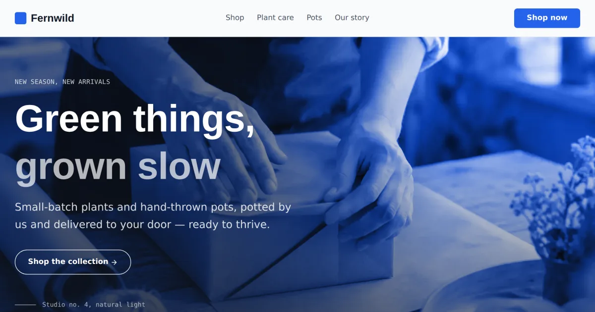 Shop Lookbook &mdash; Shop lookbook page template preview