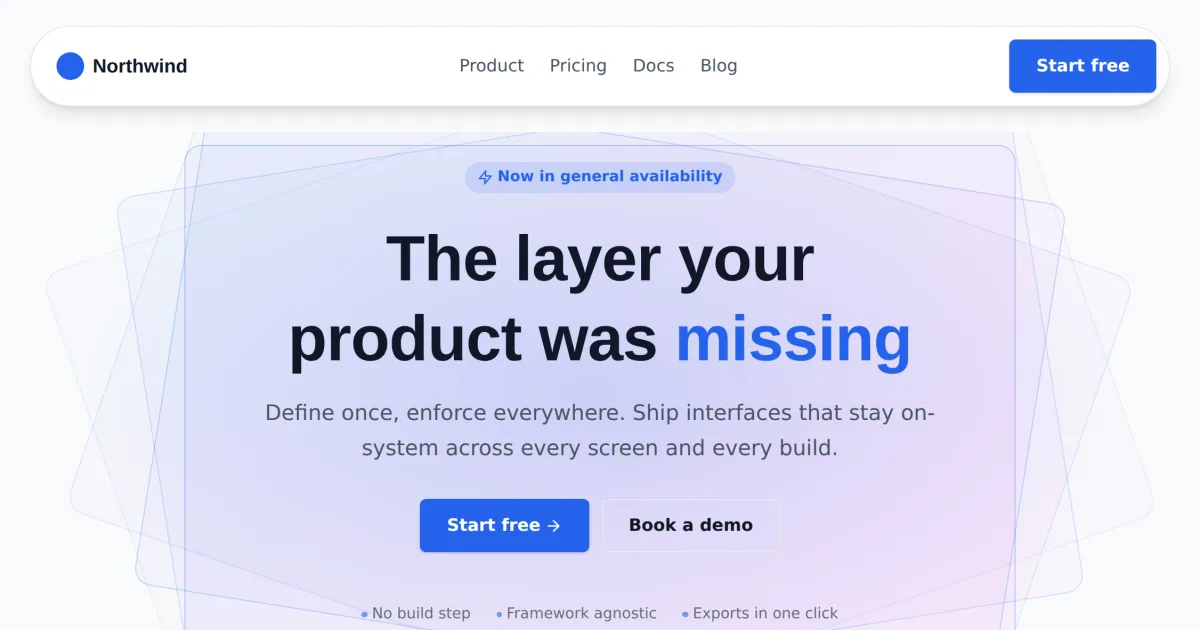 Software Minimal &mdash; Software home page template preview